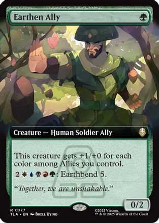 Earthen Ally (Extended Art) |  (377) [Avatar: The Last Airbender]