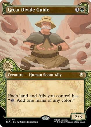 Great Divide Guide (Showcase) |  Foil (345) [Avatar: The Last Airbender]