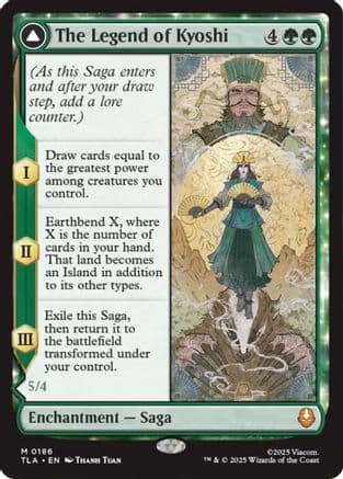 The Legend of Kyoshi |  Foil (186) [Avatar: The Last Airbender]