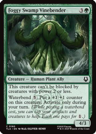 Foggy Swamp Vinebender |  Foil (180) [Avatar: The Last Airbender]
