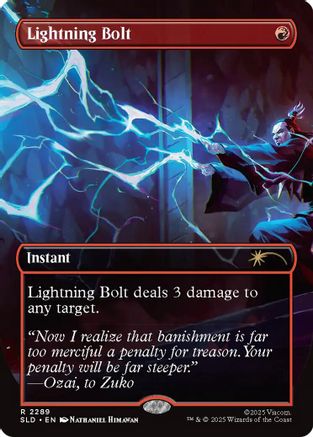 Lightning Bolt (2289) |  (2289) [Secret Lair Drop Series]
