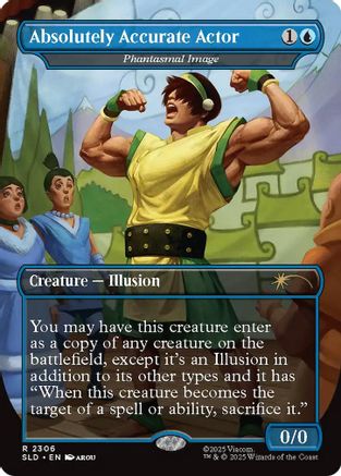 Absolutely Accurate Actor - Phantasmal Image |  (2306) [Secret Lair Drop Series]