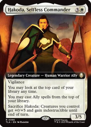 Hakoda, Selfless Commander (Extended Art) |  (366) [Avatar: The Last Airbender]