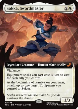 Sokka, Swordmaster (Extended Art) |  (174) [Avatar: The Last Airbender: Eternal-Legal]