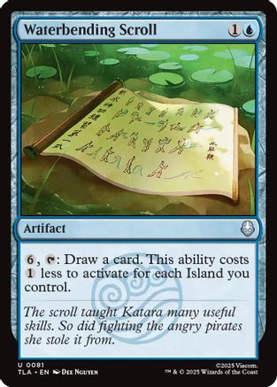 Waterbending Scroll |  Foil (081) [Avatar: The Last Airbender]