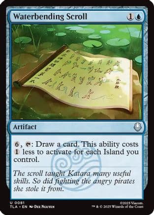 Waterbending Scroll |  Foil (081) [Avatar: The Last Airbender]