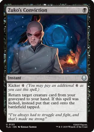 Zuko's Conviction |  Foil (123) [Avatar: The Last Airbender]