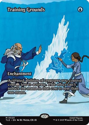 Training Grounds (Borderless) |  Foil (020) [Avatar: The Last Airbender: Eternal-Legal]