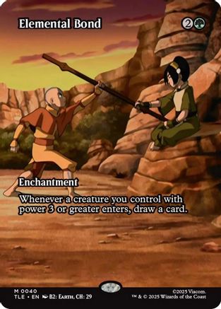 Elemental Bond (Borderless) |  (040) [Avatar: The Last Airbender: Eternal-Legal]