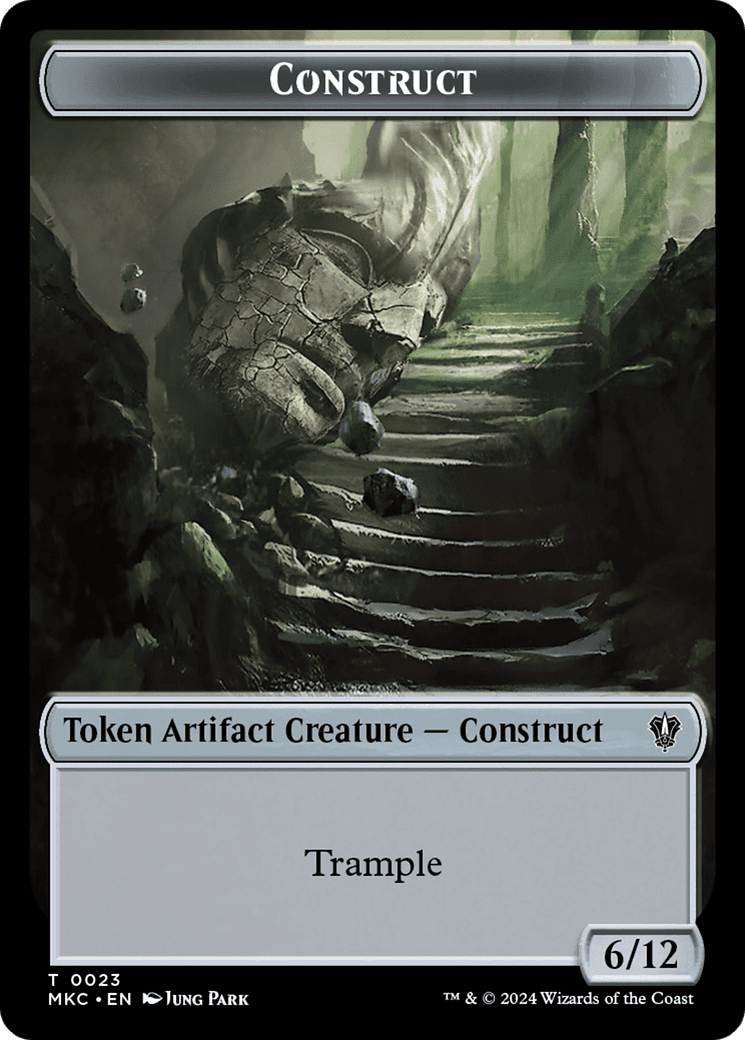 Construct (TMKC-023) - Murders at Karlov Manor Commander Tokens Foil