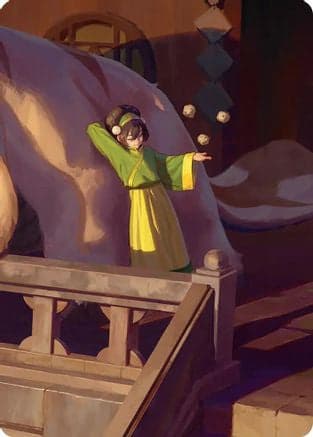 Toph, Greatest Earthbender Art Card |  () [Art Series: Avatar: The Last Airbender]
