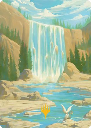 Island Art Card (Gold-Stamped Signature) |  (051) [Art Series: Avatar: The Last Airbender]