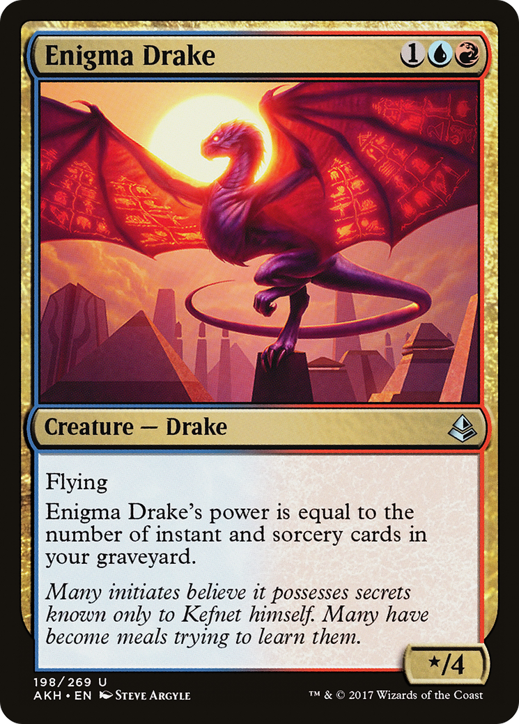 Enigma Drake [Amonkhet] Foil