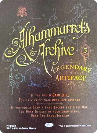Alhammarret's Archive |  Foil (027) [Secret Lair Countdown Kit]