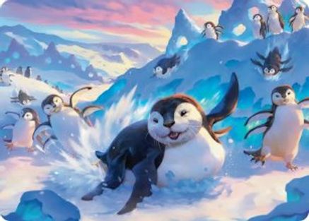 Otter-Penguin Art Card |  (004) [Art Series: Avatar: The Last Airbender]