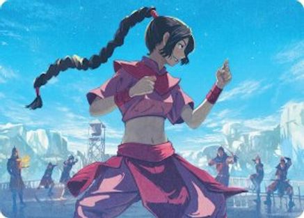 Ty Lee, Chi Blocker Art Card |  (005) [Art Series: Avatar: The Last Airbender]
