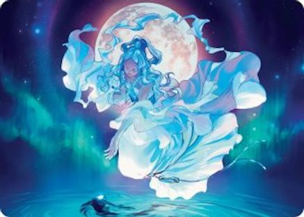 Yue, the Moon Spirit Art Card |  (007) [Art Series: Avatar: The Last Airbender]