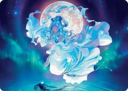 Yue, the Moon Spirit Art Card |  (007) [Art Series: Avatar: The Last Airbender]