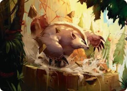 Badgermole Art Card |  (012) [Art Series: Avatar: The Last Airbender]