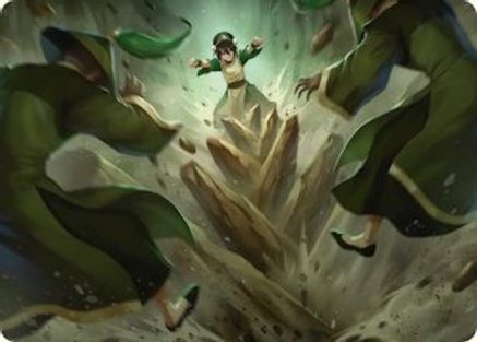 Rockalanche Art Card |  (017) [Art Series: Avatar: The Last Airbender]