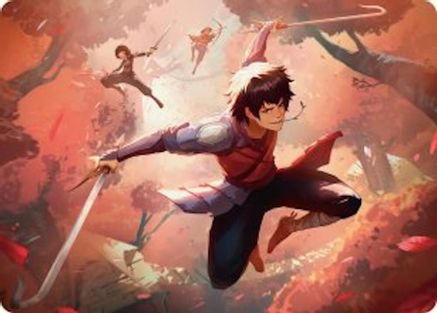 Jet, Freedom Fighter Art Card |  (022) [Art Series: Avatar: The Last Airbender]