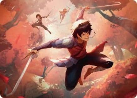 Jet, Freedom Fighter Art Card |  (022) [Art Series: Avatar: The Last Airbender]