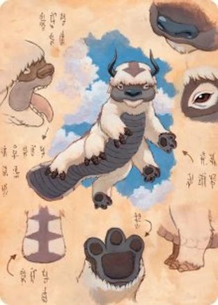 Appa, Steadfast Guardian Art Card |  (032) [Art Series: Avatar: The Last Airbender]