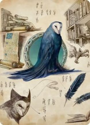 Wan Shi Tong, Librarian Art Card |  (033) [Art Series: Avatar: The Last Airbender]