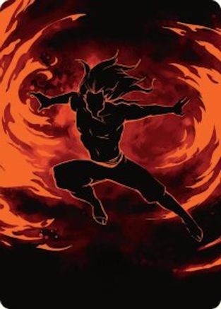 Ozai, the Phoenix King Art Card |  (039) [Art Series: Avatar: The Last Airbender]