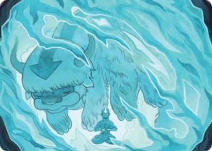 Aang's Iceberg 2 Art Card |  (040) [Art Series: Avatar: The Last Airbender]