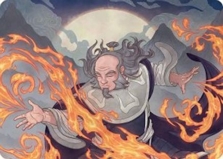 Iroh, Grand Lotus Art Card |  (047) [Art Series: Avatar: The Last Airbender]