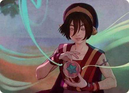 Toph, the First Metalbender Art Card |  (049) [Art Series: Avatar: The Last Airbender]