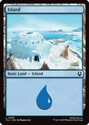 Island (0283) |  Foil (283) [Avatar: The Last Airbender]