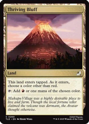Thriving Bluff |  Foil (260) [Avatar: The Last Airbender: Eternal-Legal]