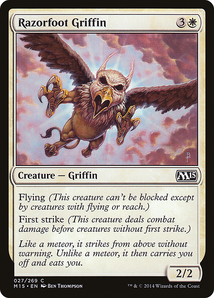 Razorfoot Griffin [Magic 2015] Foil
