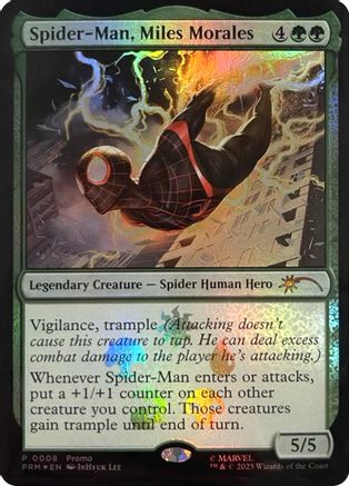 Spider-Man, Miles Morales |  Foil (008) [Unique and Miscellaneous Promos]