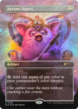 Arcane Signet (7065) (Rainbow Foil) |  Foil (7065) [Secret Lair Drop Series]