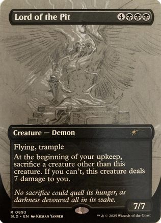Lord of the Pit (Sketch Showcase) |  (893) [Secret Lair Drop Series]