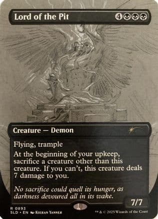 Lord of the Pit (Sketch Showcase) |  (893) [Secret Lair Drop Series]