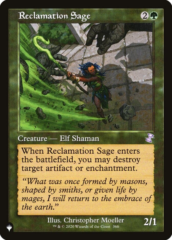 Reclamation Sage |  (TSR-366) [The List]