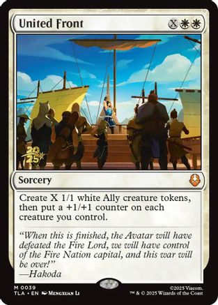 United Front |  Foil (039) [Prerelease Cards]