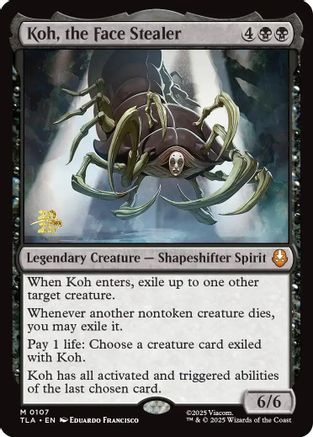 Koh, the Face Stealer |  Foil (107) [Prerelease Cards]
