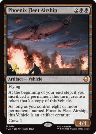 Phoenix Fleet Airship |  Foil (114) [Prerelease Cards]