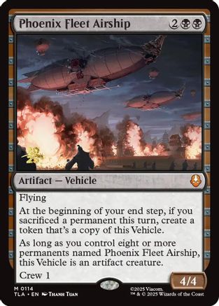 Phoenix Fleet Airship |  Foil (114) [Prerelease Cards]