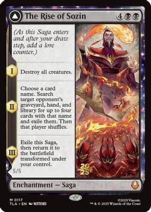 The Rise of Sozin |  Foil (117) [Prerelease Cards]