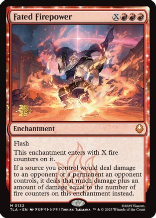 Fated Firepower |  Foil (132) [Prerelease Cards]