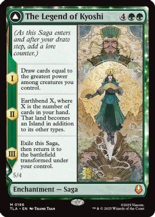 The Legend of Kyoshi |  Foil (186) [Prerelease Cards]