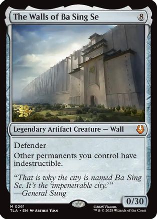 The Walls of Ba Sing Se |  Foil (261) [Prerelease Cards]