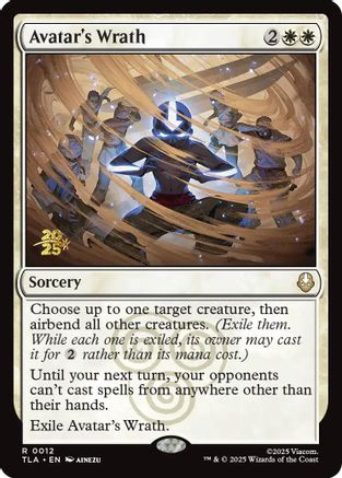 Avatar's Wrath |  Foil (012) [Prerelease Cards]