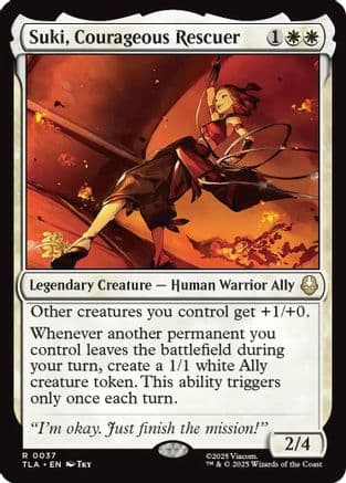 Suki, Courageous Rescuer |  Foil (037) [Prerelease Cards]